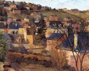 保罗 高更 : Blue Roofs, Rouen